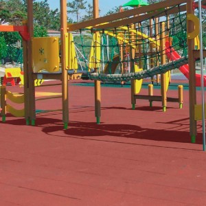 Piso Caucho Reciclado