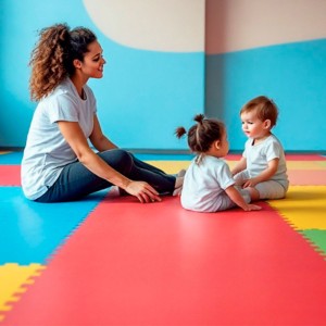 Piso para Juegos Infantiles