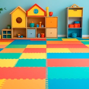 Piso para Juegos Infantiles