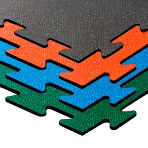 Piso de goma para gimnasio