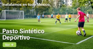 Pasto sintetico deportivo